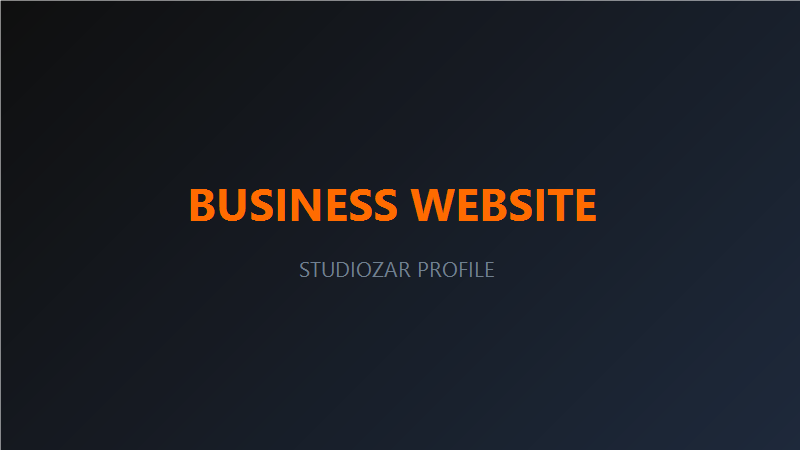 Business Website